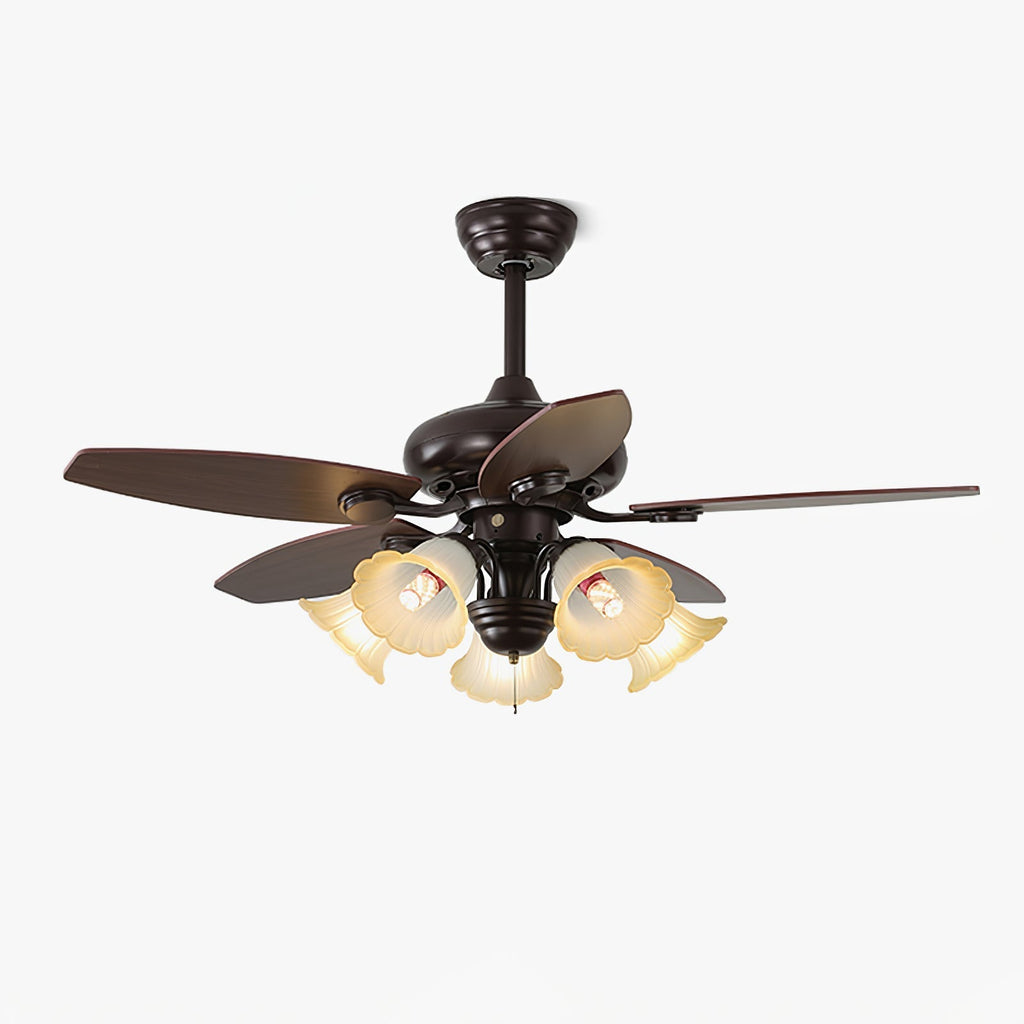 Elora Vintage Ceiling Fan Light