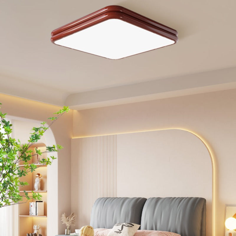 Valentina Retro LED Flush Mount Ceiling Lamp Acrylic Living Room