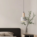Muto Minimalism LED Modern Pendant Light Cement Bedroom Bedside Kitchen Island Living Room