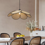 Ritta Willow Weave Rattan Pendant Light