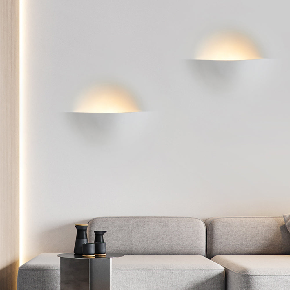 Aria Modern Recessed Plaster LED Wall Lamp - Letslighting