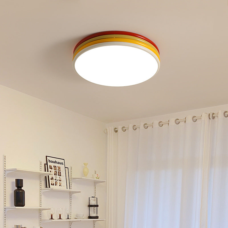 Arisha Modern Industrial LED Flush Mount Ceiling Light Living Room Bedroom