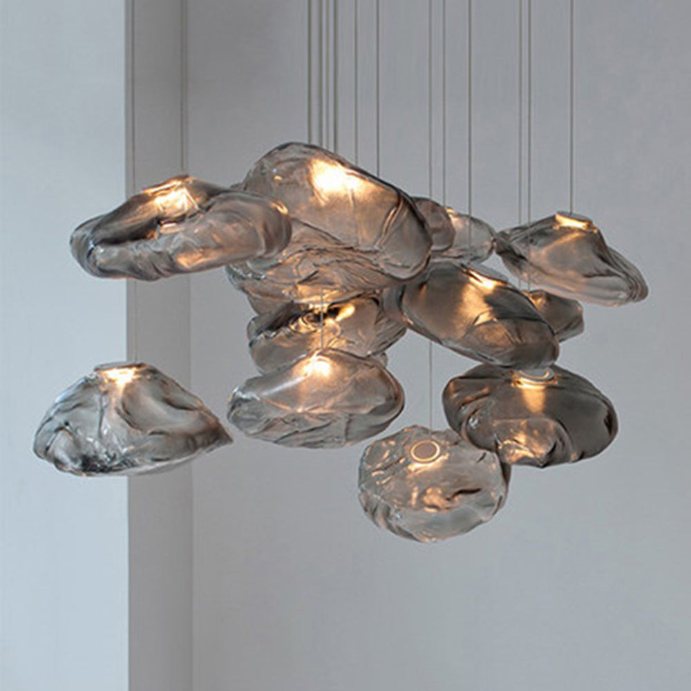 Avi Minimalist Spherical /Glass Pendant Light, 3 Color