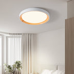 Arisha Modern LED Flush Mount Lighting Wood Acrylic Kitchen