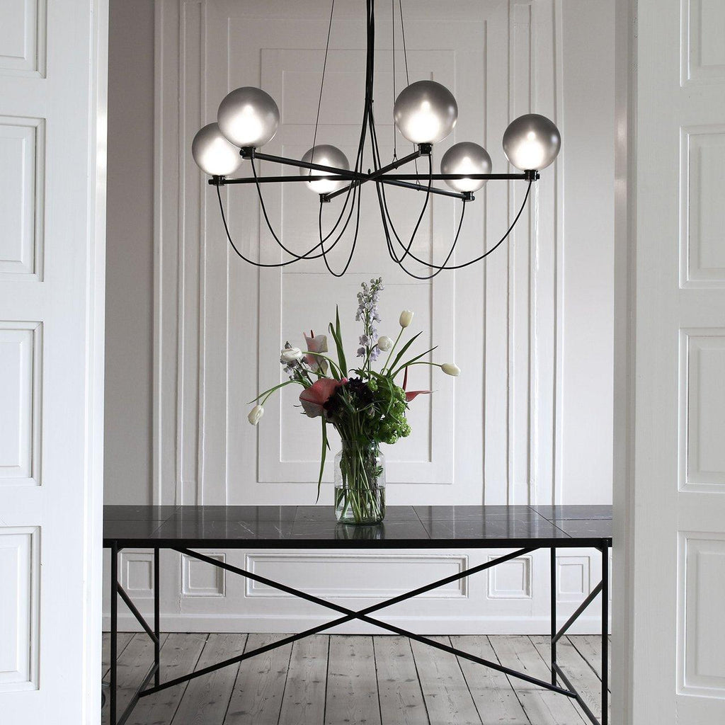 Valentina Nordic Modern Glass Ball Chandelier