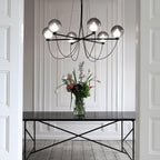 Valentina Nordic Modern Glass Ball Chandelier