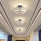 Arisha Creative Flush Mount Ceiling Light Gold/Black Balcony/Corridor