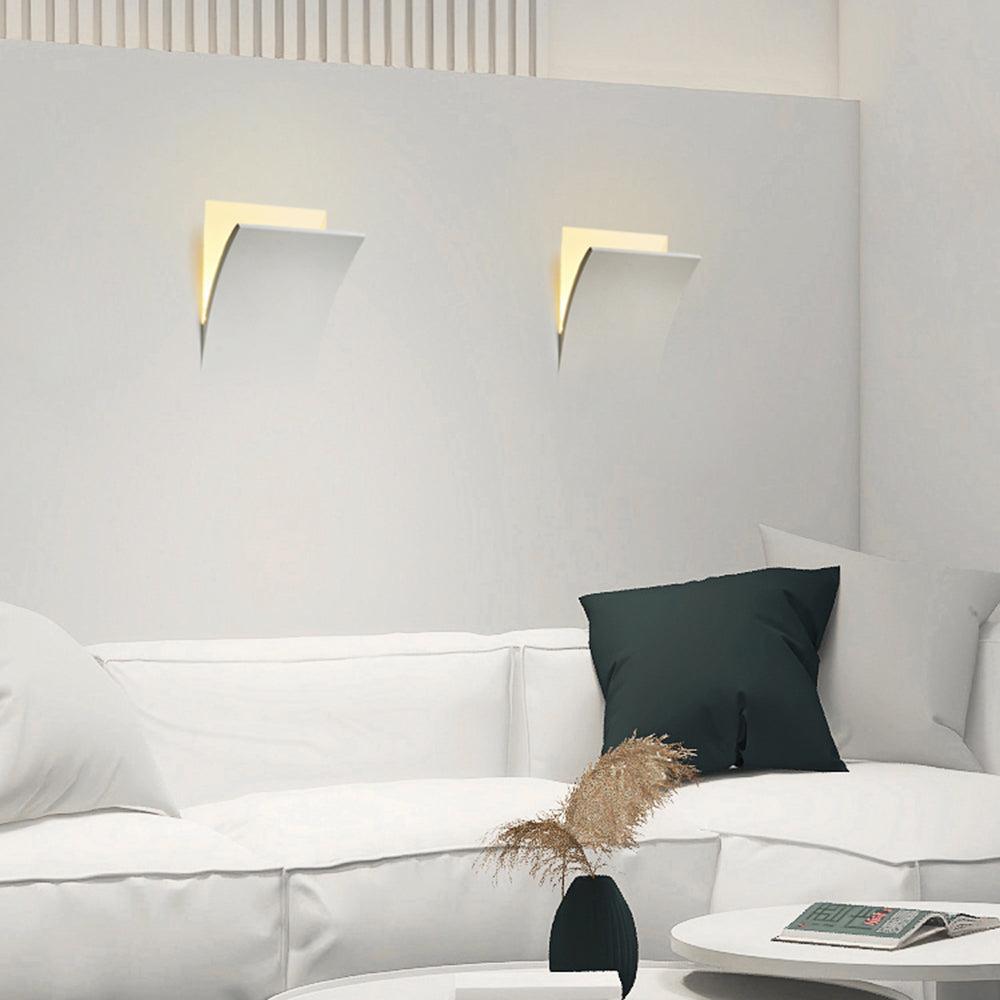 Aria Modern Recessed Plaster LED Wall Lamp - image 25