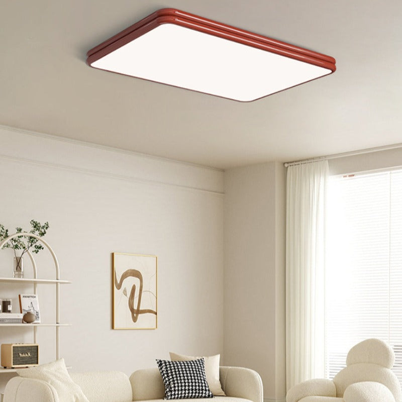 Valentina Retro LED Flush Mount Ceiling Lamp Acrylic Living Room