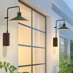 Arisha Modern Minimalist Wide Cone Shape Outdoor Waterproof Wall Lamp