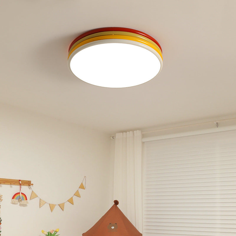 Arisha Modern Industrial LED Flush Mount Ceiling Light Living Room Bedroom