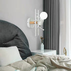 Arisha Industrial Man Wood Wall Light