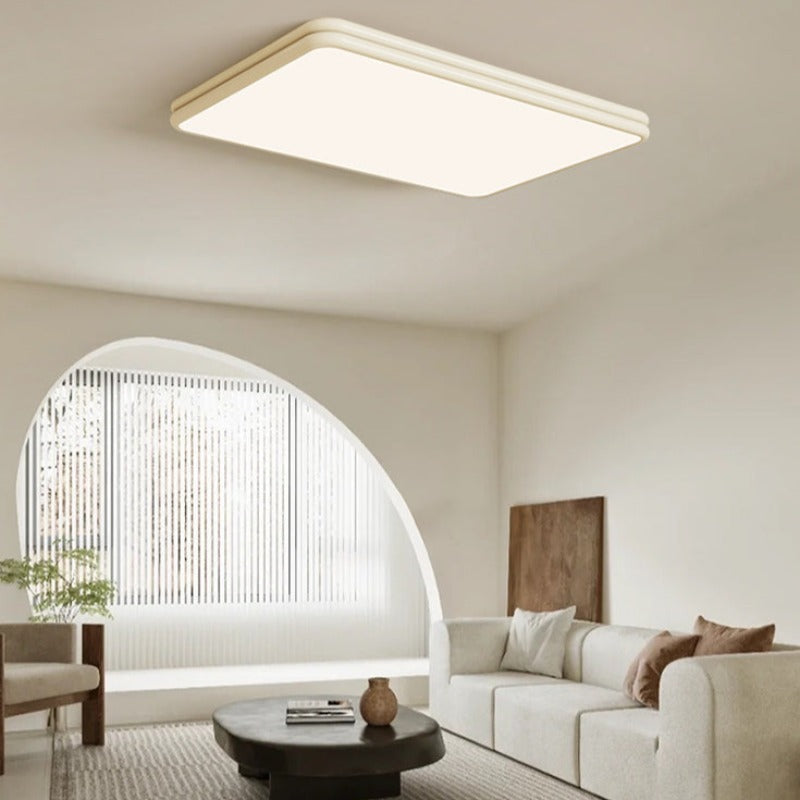 Valentina Retro LED Flush Mount Ceiling Lamp Acrylic Living Room