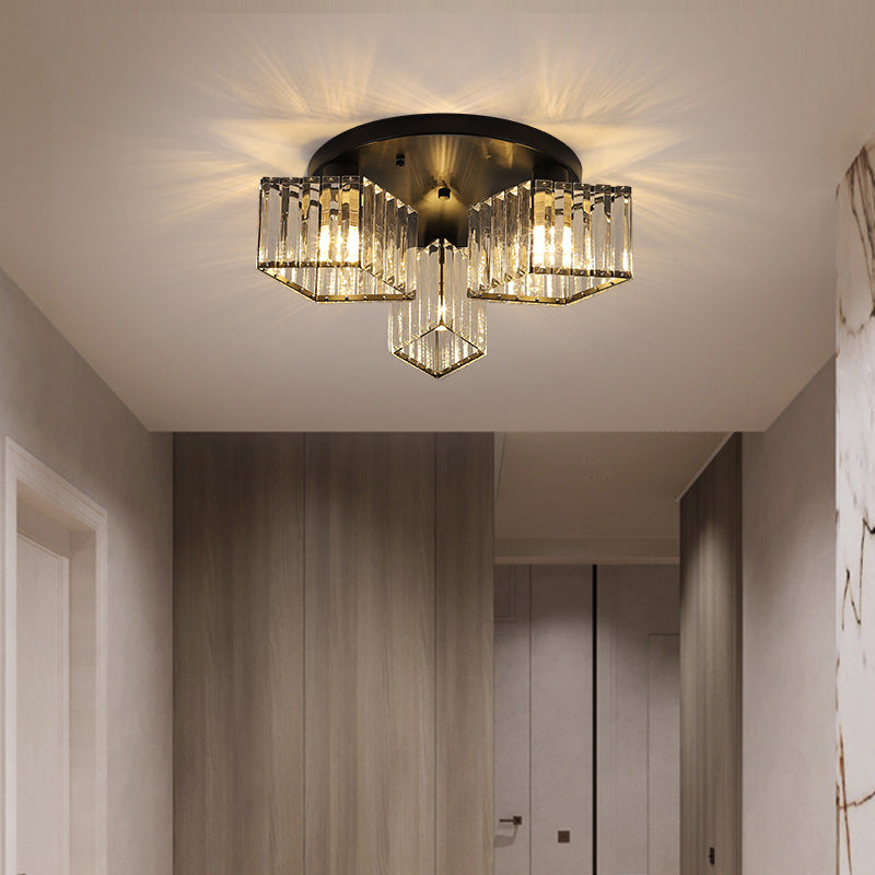 Kristy Modern Ceiling Light  Crystal Living Room