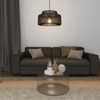 Ritta  Retro Rustic Drum Hanging Pendant Light