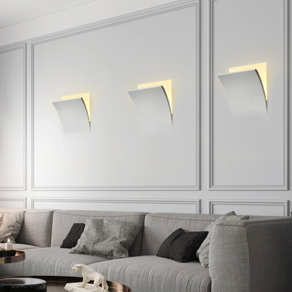 Aria Modern Recessed Plaster LED Wall Lamp - image 26