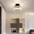 Arisha Creative Flush Mount Ceiling Light Gold/Black Balcony/Corridor