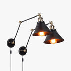 Epoch Retro Wall Lamp with Swing Arm