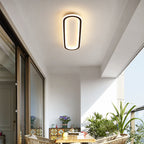 Arisha Minimalist Rectangular Flush Mount Ceiling Light
