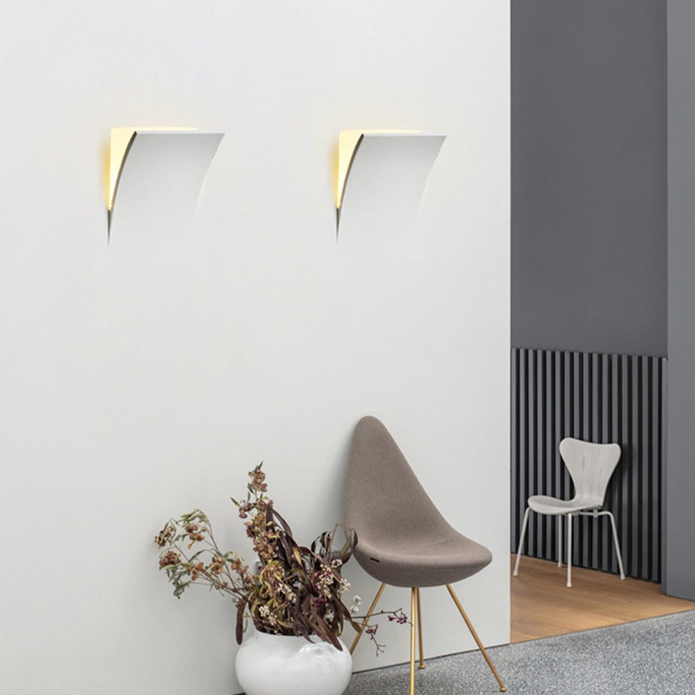 Aria Modern Recessed Plaster LED Wall Lamp - Letslighting