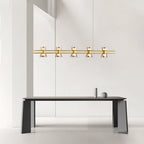 Arisha Modern Linear Linear Pendant Lamp Golden