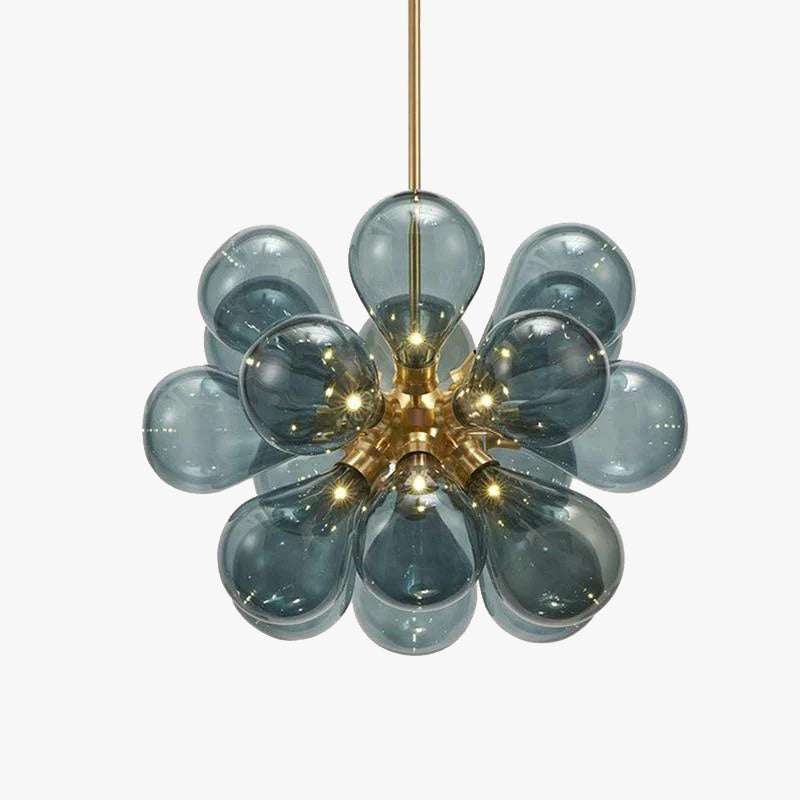 Valentina Glass Bubble Pendant Light for Kitchen Island