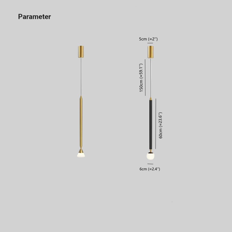 Arisha Linear Pendant Light Living Room / Bedroom