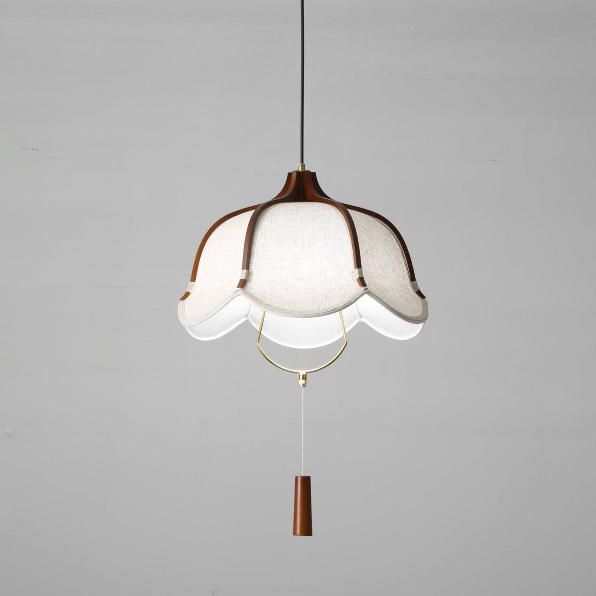Lustra Pendant Lamp Lantern Modern Fabric