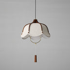 Lustra Pendant Lamp Lantern Modern Fabric