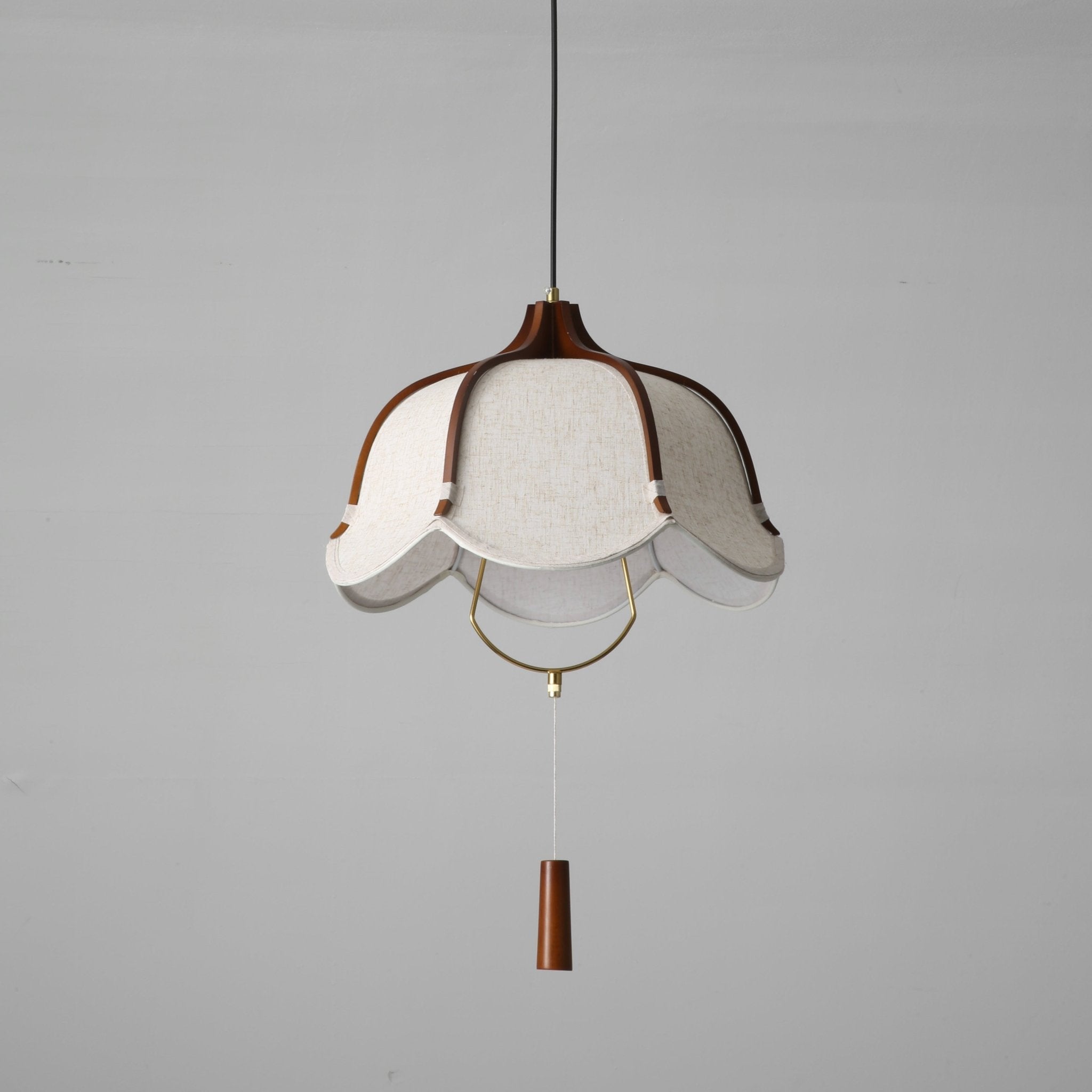 Lustra Pendant Lamp Lantern Modern Fabric