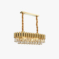 Kristy Rectangular Luxury Crystal Chandelier Small