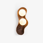 Dualis Vintage Wood Wall Light