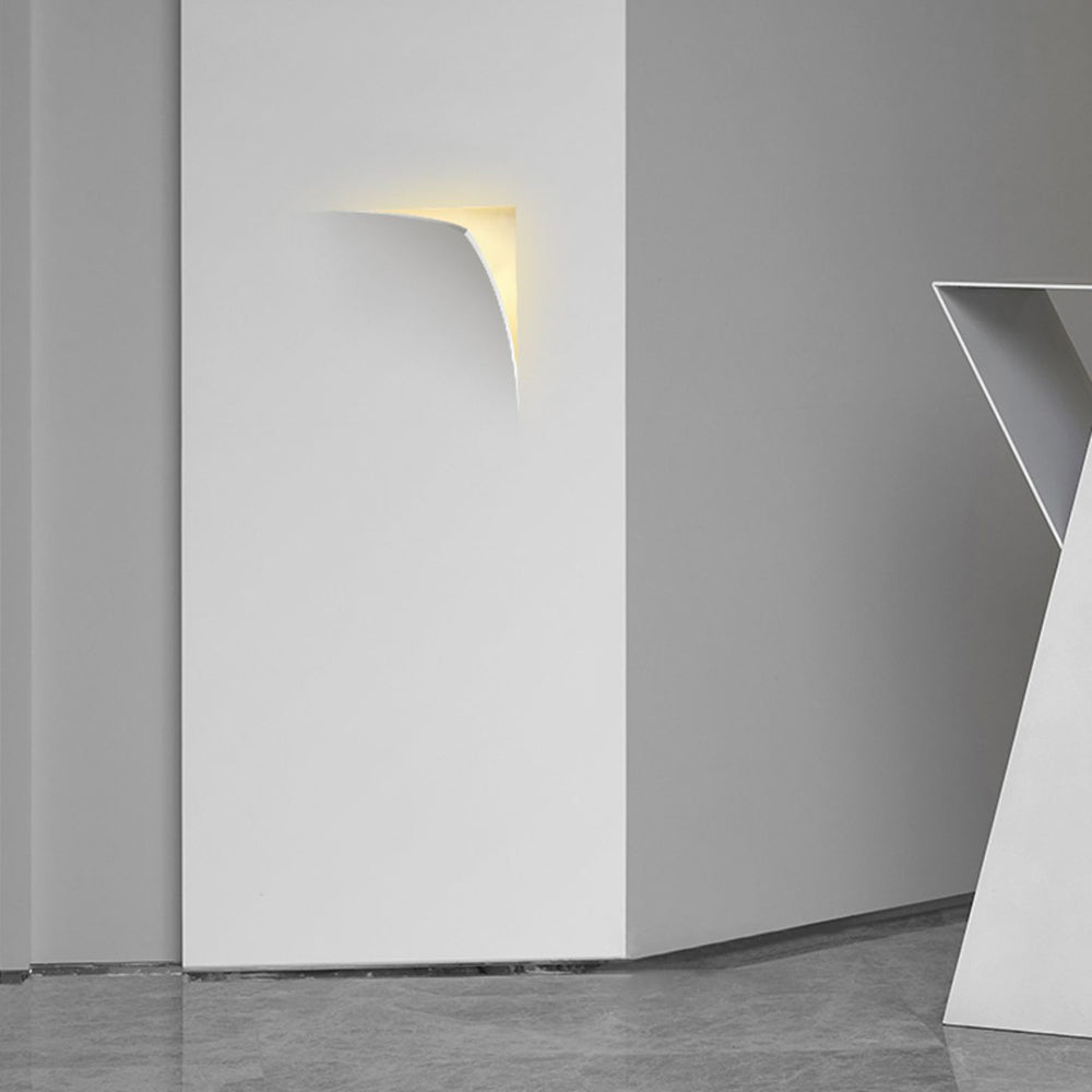 Aria Modern Recessed Plaster LED Wall Lamp - image 14