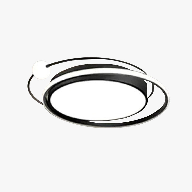 Arisha Modern Multi Orbit Flush Mount Ceiling Light