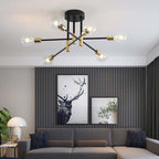 Valentina Retro Satellite Shape Ceiling Light 4/6/8 Head