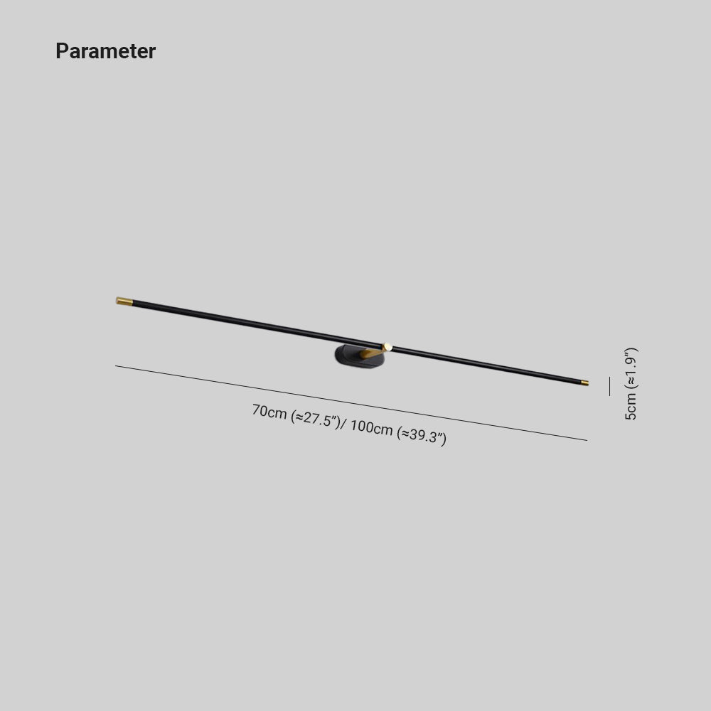 Arisha Minimalist Linear Wall Lamp  Hardwire