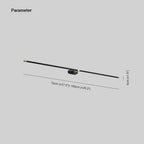 Arisha Minimalist Linear Wall Lamp  Hardwire