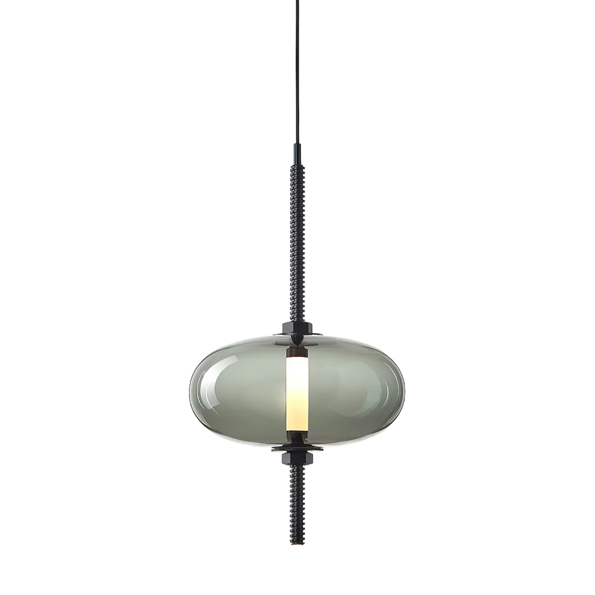 Under Vintage Glass Pendant Light