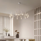 Arisha Modern Blown Linear Chandelier