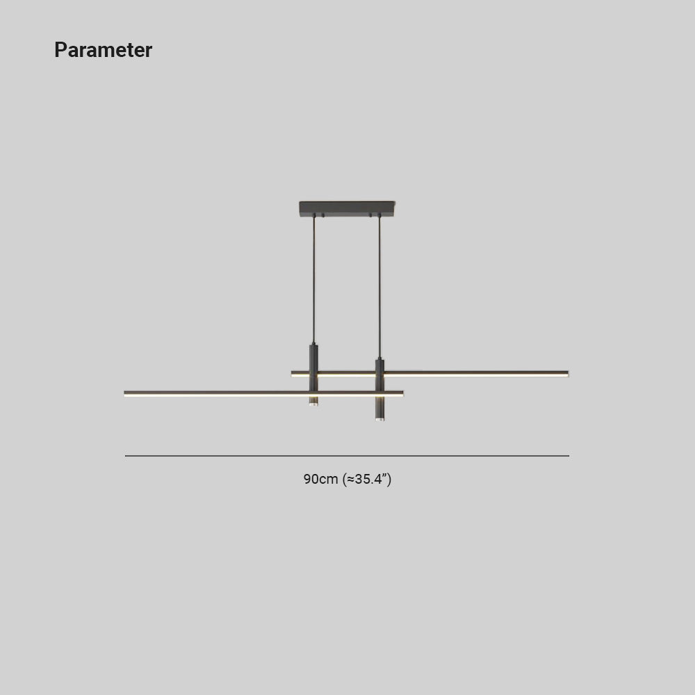 Arisha   Pendant Light Modern Linear Dining Room