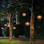 Ritta Modern Lantern Pendant Light, Coffee & Beige
