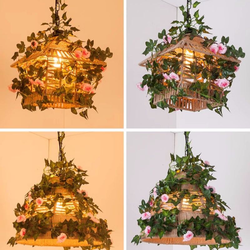 Nest Retro LED Pendant Light Restaurant Bedroom