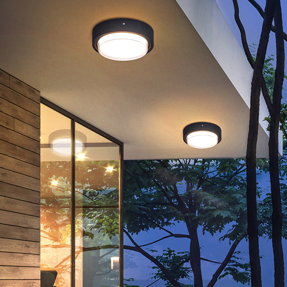 Ray Modern Flush Mount Ceiling Light Acrylic Square Round