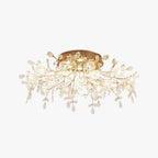 Arisha Art Deco Elegant Flower Flush Mount Ceiling Lights - image 1