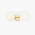 Valentina Modern Dome Bathroom & Vanity Wall Lamps, Multicolor