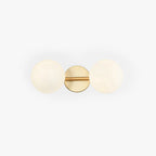 Valentina Modern Dome Bathroom & Vanity Wall Lamps, Multicolor