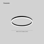 Arisha Modern Flush Mount Ceiling Light Ring