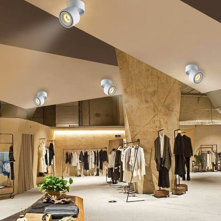 Aim Round Rotatable Ceiling Light Spotlight