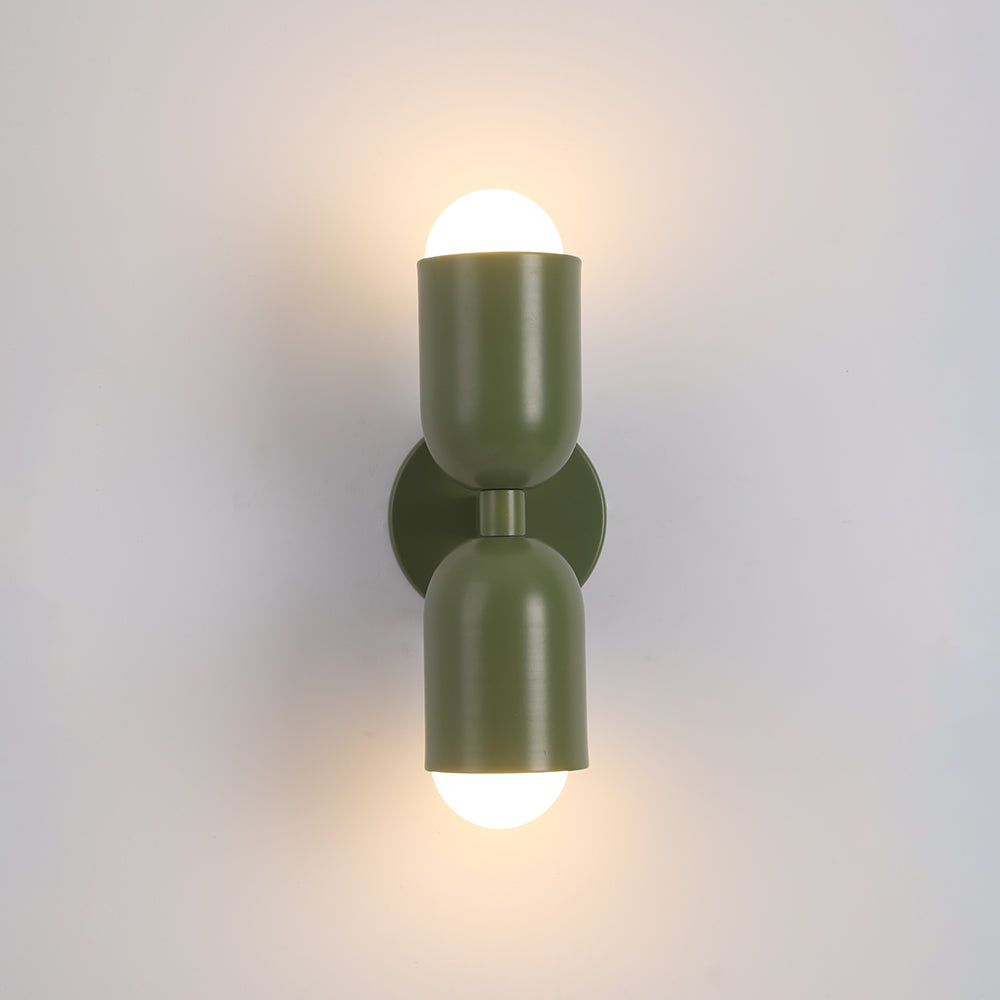 Valentina Modern Art Decoration Double-Headed Colorful Wall Lamp - Letslighting