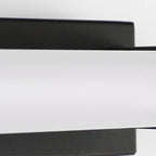 Arisha Minimalist Linear Cylindrical Acrylic Wall Lamp Bathroom